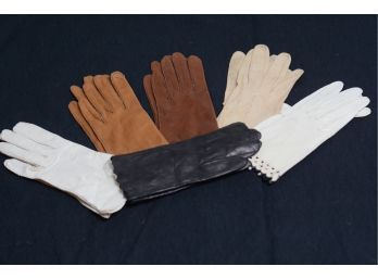 Lot(2)  Assortment Genuine Kidskin Gloves
