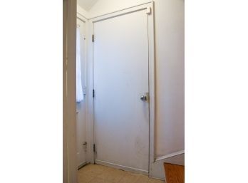 A Solid Core Wood Door - Kitchen To Garage