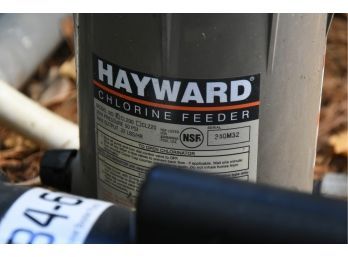 A Hayward Chlorine Feeder