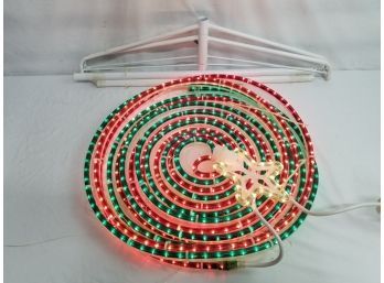 LED Spiral Christmas Tree - Red & Green