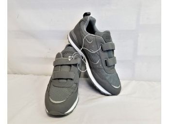 Men's Gray  EZ Strider Ultra-Zorb Walking Shoes Size 9