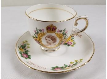Queen Elizabeth Coronation Tea Cup 1953