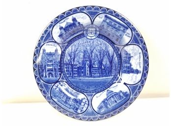 Vintage Collectors Plate Yale-New Haven College