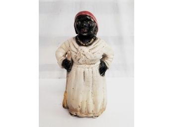 Antique 1940's Collectible Aunt Jemima 10.5' Ceramic Statue