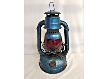 Antique Rare Dietz Red Little Wizard Lantern N.Y. U.S.A.