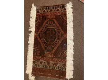 Piece Of Old Hand Knotted Rug