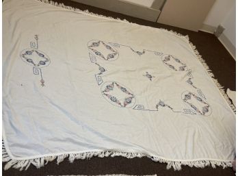 Needlework Bed Sheet Cover