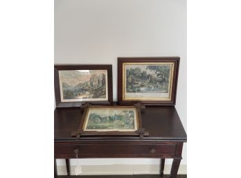 Lot 2 3 Currier And Ives  Landscapes