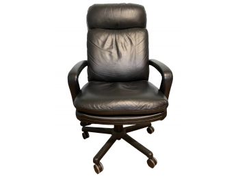 Leather Office Chair By Hitchcock.