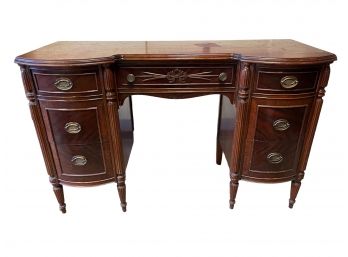 Vintage, Antique Style Mahogany Desk/ Vanity Table.
