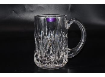 Marquis By Waterford Brookside Beer Stein Crystal Made In Germany New In Box