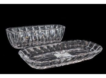 Marquis By Waterford Crystal Sheridan Covered Butter Made In Germany New In Box