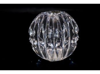 Waterford Crystal Candle Holder Ball