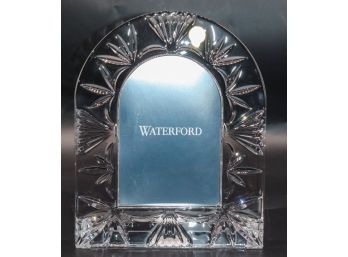 Waterford Crystal Arch Picture Frame Made In Slovenia New In Box