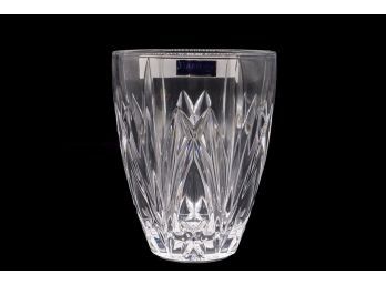 Marquis Waterford Brookside Hurricane Crystal Vase Made In Germany New In Box
