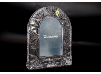 Waterford Crystal Arch Picture Frame Made In Slovenia New In Box