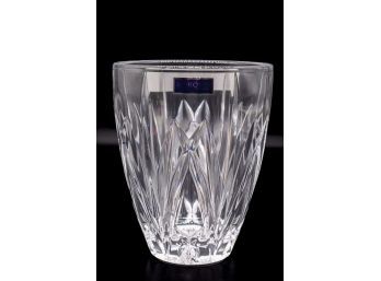 Marquis By Waterford Brookside Hurricane Crystal Vase Made In Germany New In Box