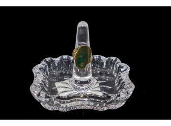 Waterford Crystal Heritage Ring Holder Made In Slovenia
