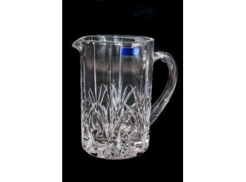Marquis By Waterford Brookside Pitcher With Handle Crystal Made In Germany New In Box