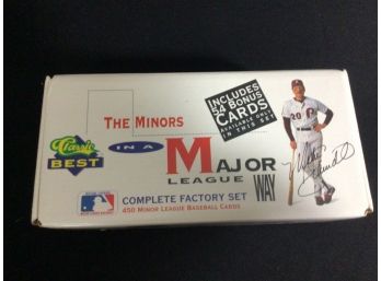 1991 Minor League Baseball Cards Complete 450 Card Factory Set Sealed