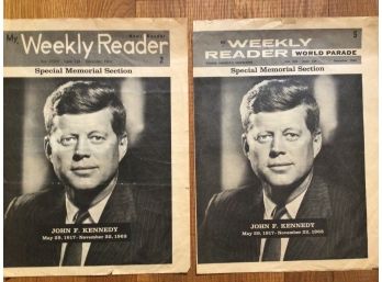 1963 My Weekly Reader Tribute Issues JFK