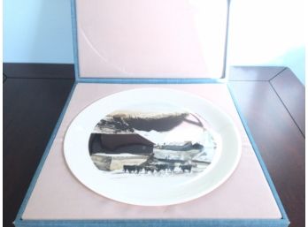 Andrew Wyeth For Georg Jensen Plate Limited Edition Signed