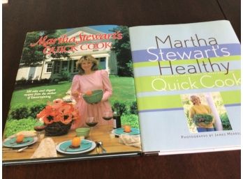 Martha Stewart Cookbooks Quick Cook And Healthy Quick Cook