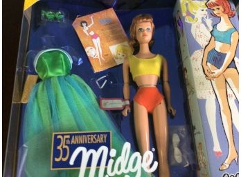 1997 35th Anniversary Midge Doll Barbie's Best Friend NRFB Prom