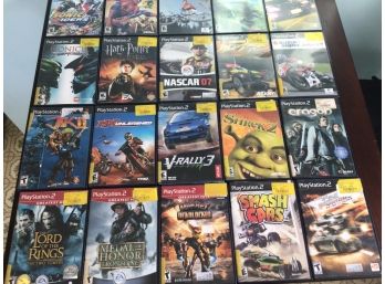 PlayStation 2 Game Lot 37 Games PS2