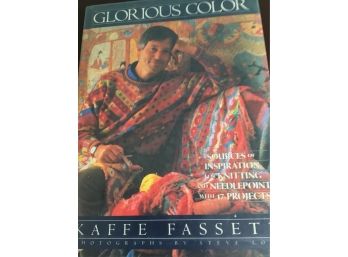 Kaffe Fassett Glorious Color Book Knitting Needlework