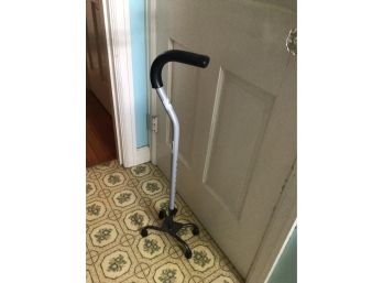 Quad Cane Adjustable Height 250 Pound Weight Capacity