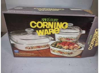 2 Corning Ware Casserole Dishes New