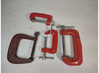 Lot Of C Clamps