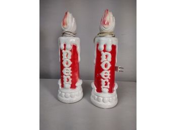 Empire Blow Molds Candle Sticks