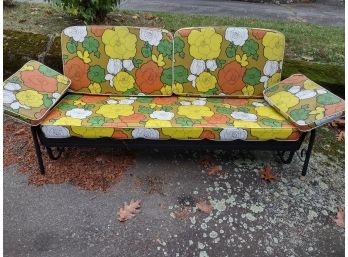 Vintage Rocking Patio Sofa