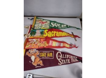 Vintage California Pennants