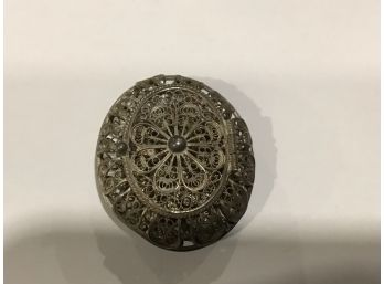 Coin Silver Vintage Pendant