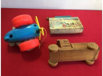 Vintage Toy Lot Of 3