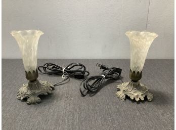 Pair Of Small Lamps