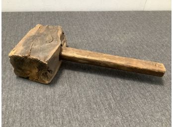 Primative Wooden Hammer