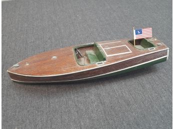 Vintage  Wooden Sailboat