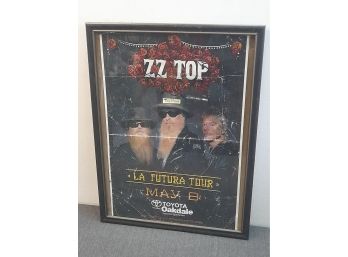 Vintage ZZ TOP Framed Poster