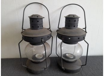 Vintage Lanterns Lot Of 2