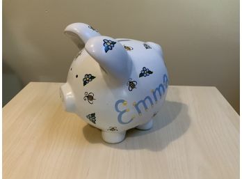 Custom Painted Piggy Bank