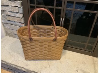 Longaberger Basket With Liner