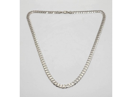 Heavy Sterling Silver Curb Chain