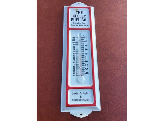 The Kelley Fuel Co. Torrington , CT Thermometer