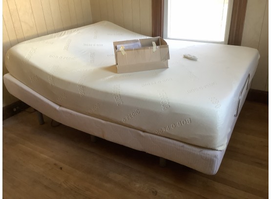 Power Bob Wall Snuggler Adjustable Bed Frame With Bob O Pedic