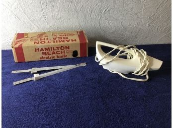 Hamilton Beach Electric Knife In Original Box