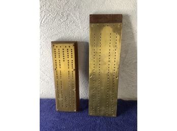Pair Of Cribbage Boards